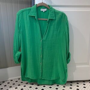 Michael Stars Gauze Button down